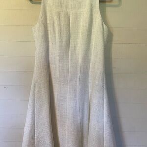 Banana Republic Elegant White Sleeveless Dress